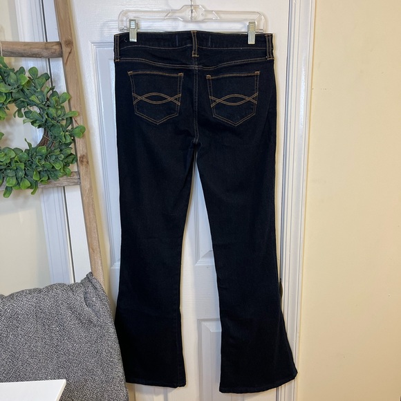 Abercrombie & Fitch Dark Wash Flare Jeans - Picture 2 of 6